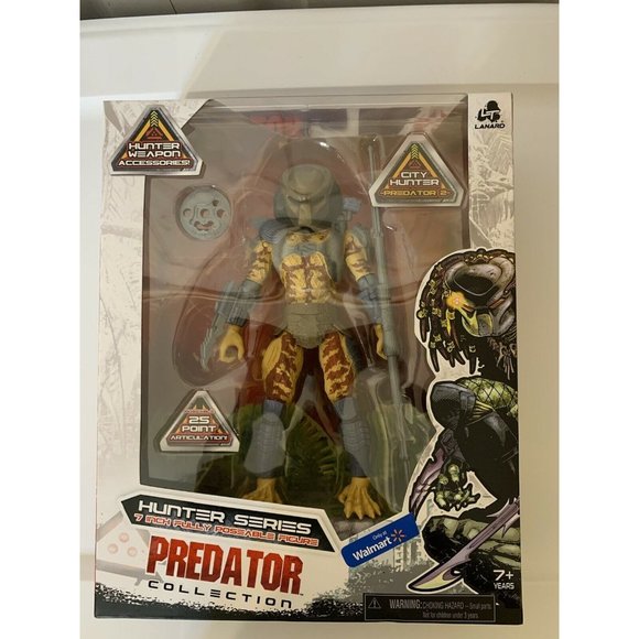 New Lanard City Hunter Predator 7” Battle Action Figure‎ Walmart Exclusive toy - Picture 1 of 7